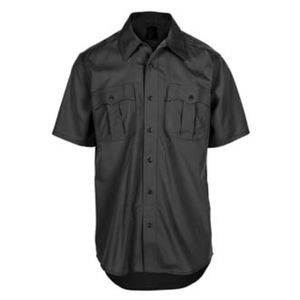 5.11 Tactical Merino Wool Black Short Sleeve Work Shirt Men's Large Uniform